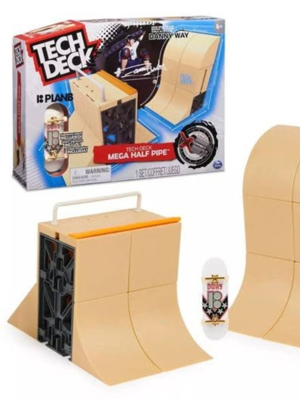 Brand New Tech Deck Danny Way Mega Half Pipe.